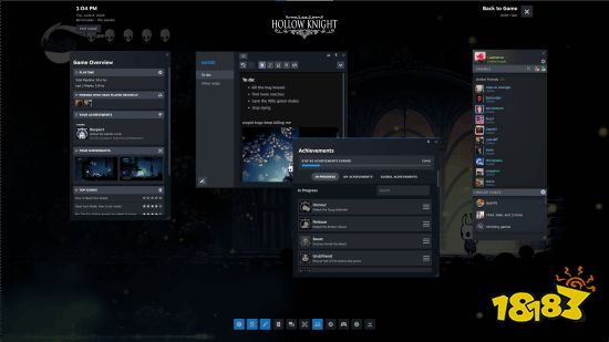 Steam客户端更新!新增笔记功能 改进游戏内页面