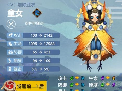 阴阳师童女值得培养么