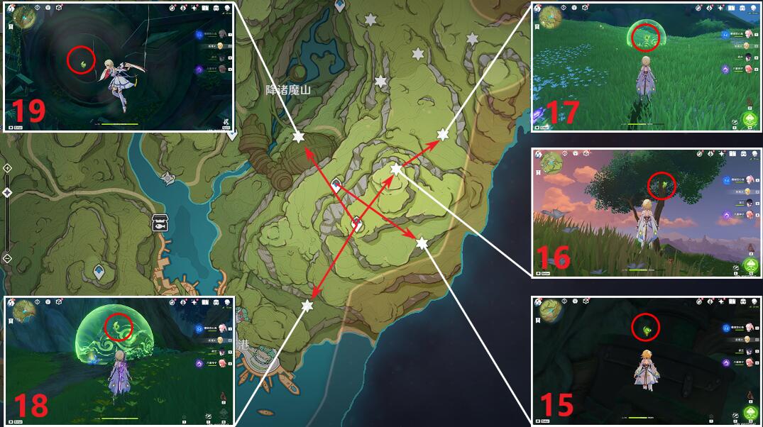 《原神》3.0草神瞳全收集-3.0草神瞳位置大全