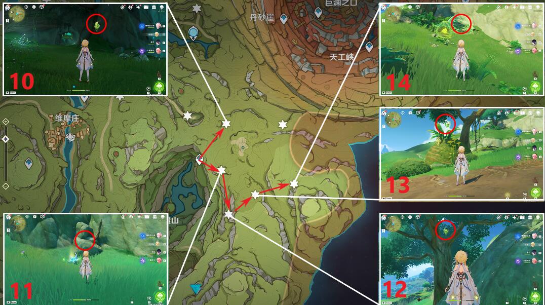 《原神》3.0草神瞳全收集-3.0草神瞳位置大全