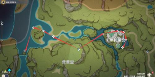 原神月莲在哪采集月莲采集路线