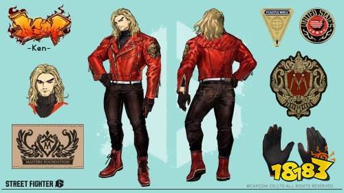 《街头霸王6》肯的新装扮引热议：酷似郑伊健