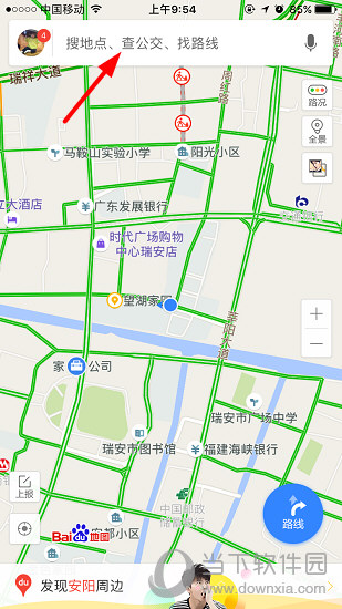 百度地图如何收藏导航路线