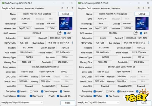 蓝戟英特尔锐炫A770评测：多款热门游戏性能提升，XeSS取得丰硕成果